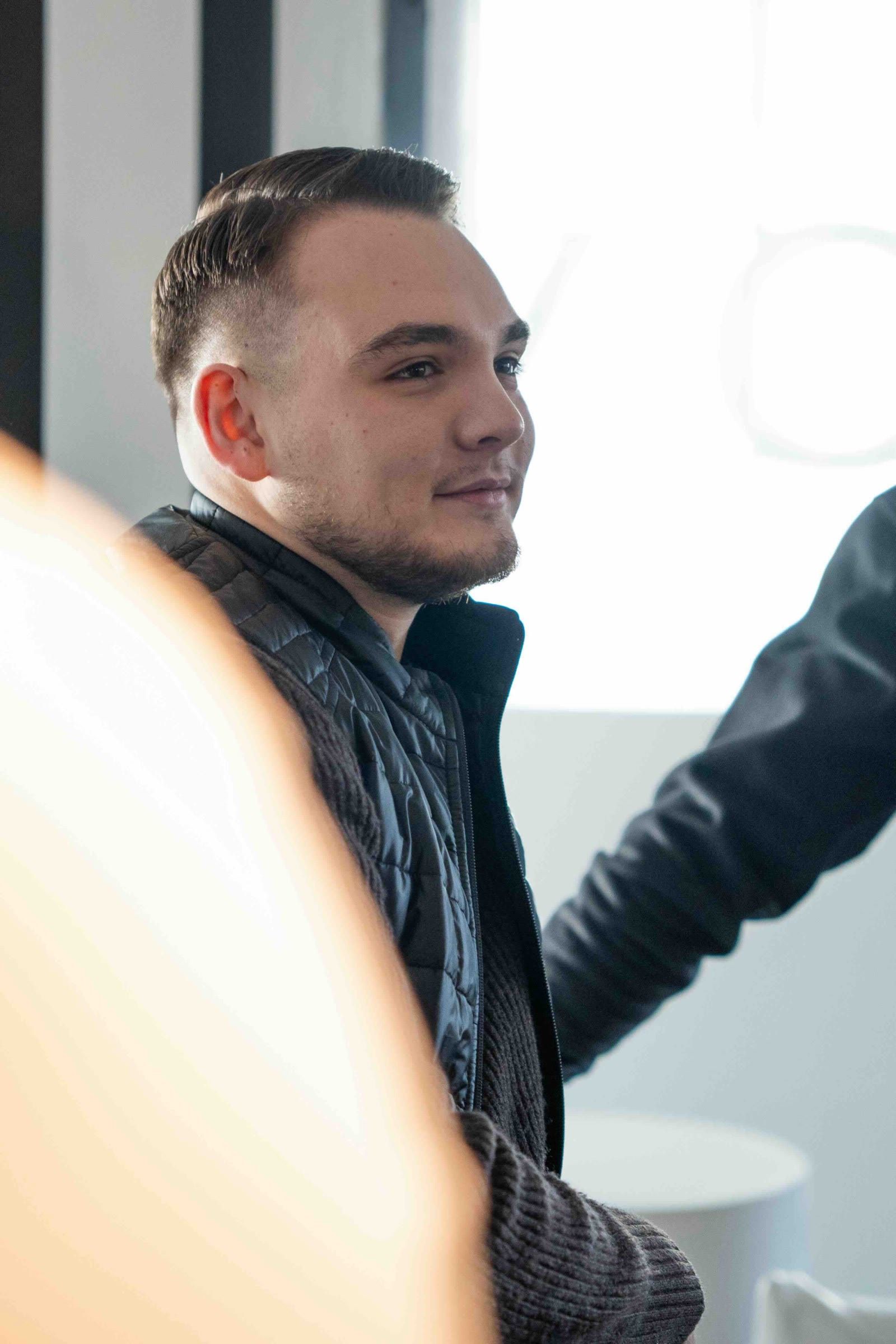 Portrait d’un collaborateur, en situation
