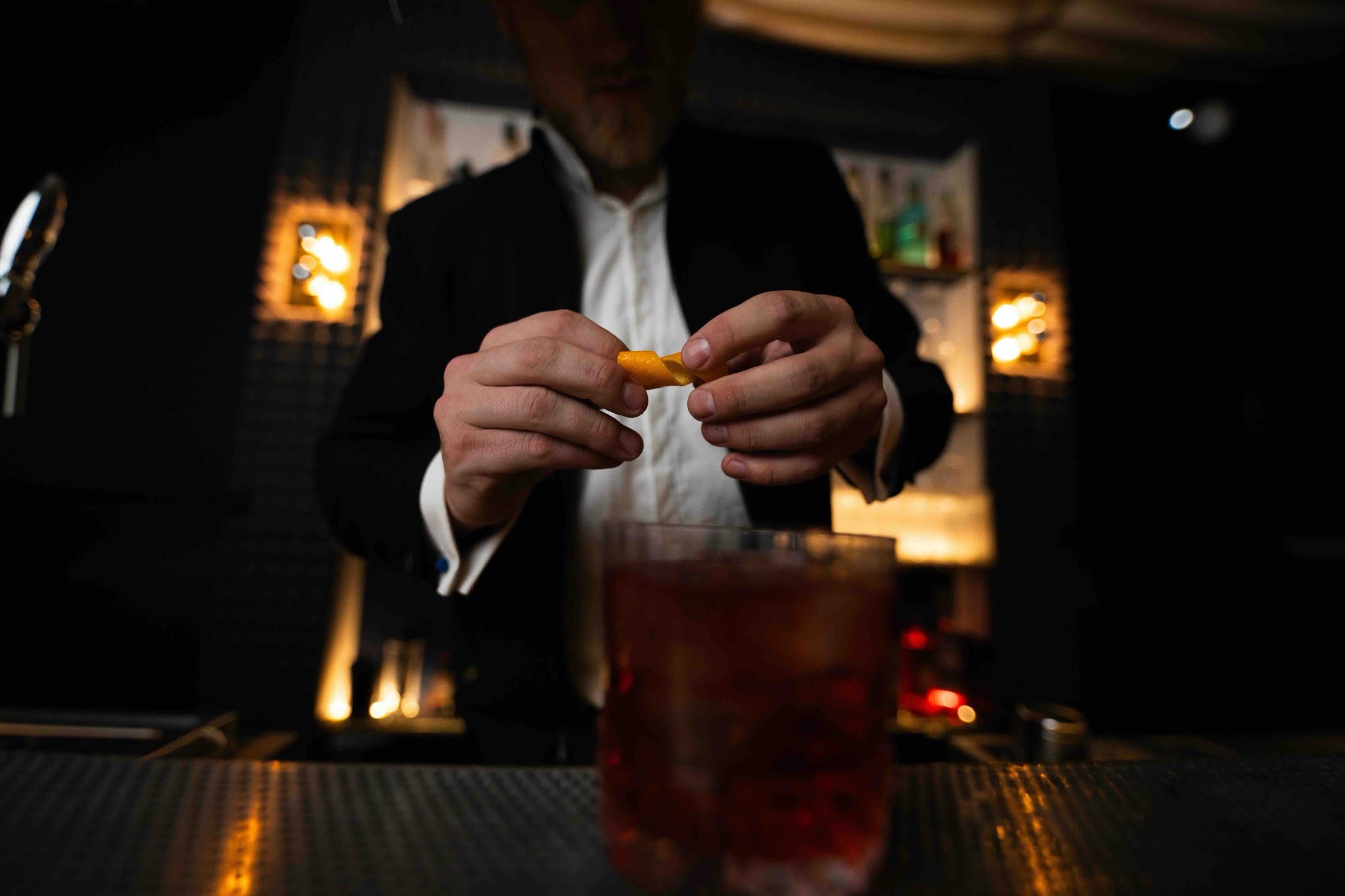 Un cocktail préparé au comptoir des Désinvoltes